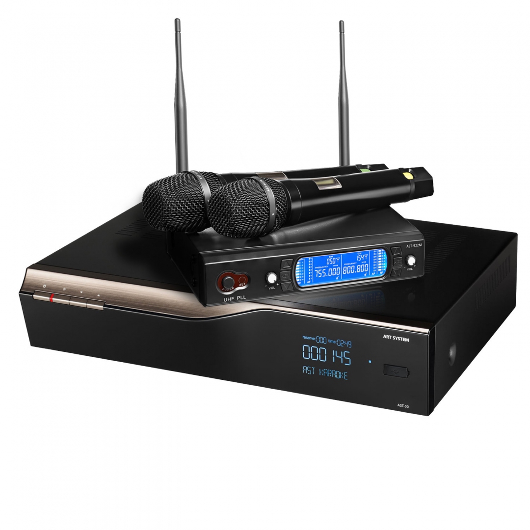 караоке-комплект AST-50 c микрофонами в Бронницах