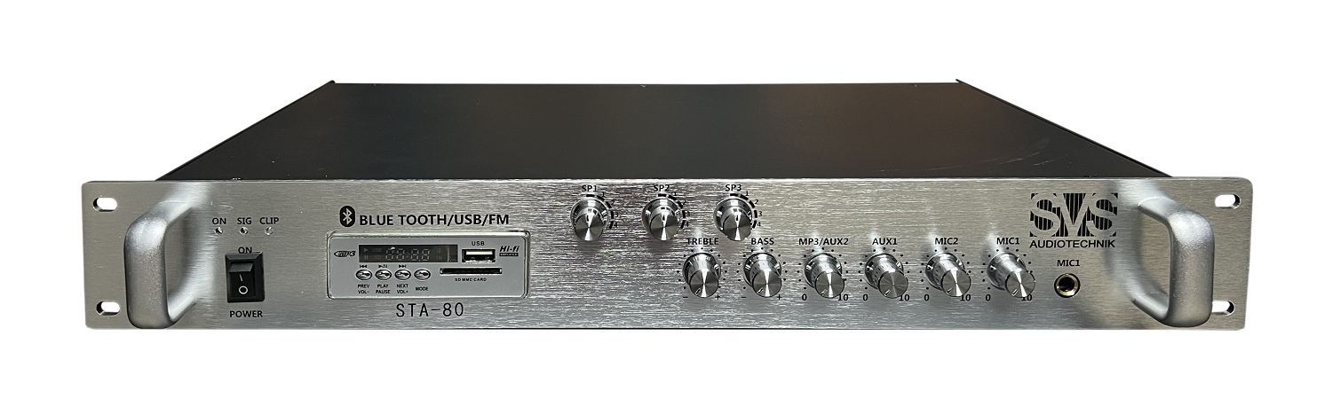 SVS Audiotechnik STA-80 Микшер-усилитель для систем Public Address в Бронницах