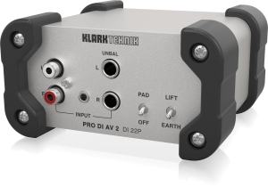 Klark Teknik DI 22P пассивный стерео директ-бокс в Бронницах