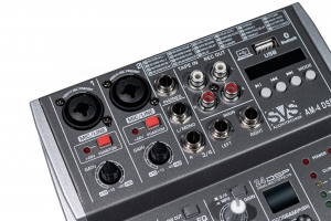 SVS Audiotechnik mixers AM-4 DSP Аналоговый микшерный пульт, 4-канала в Бронницах